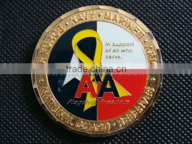 High quality customized brass medallion
