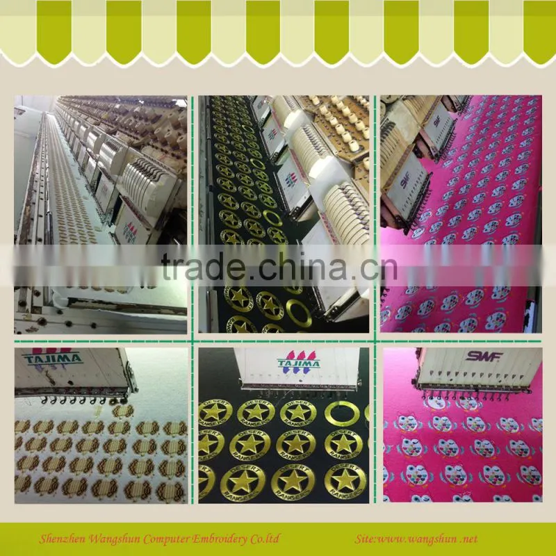 High Quality New Design Embroidered Chenille Patches