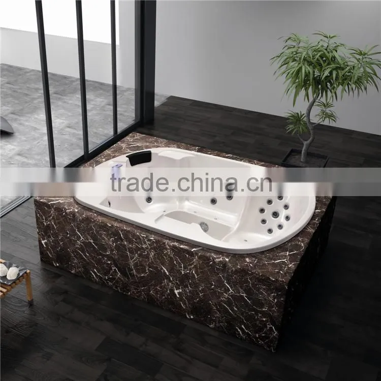 Hot Tub,Spa Hot Tub,Rectangular Hot tub for 6 adults massage