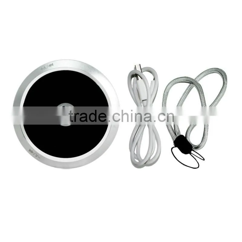For iphone aluminum bluetooth speaker wireless microphone