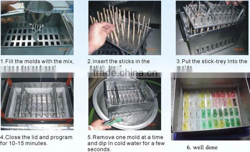 popsicle machine high efficient and big capacity