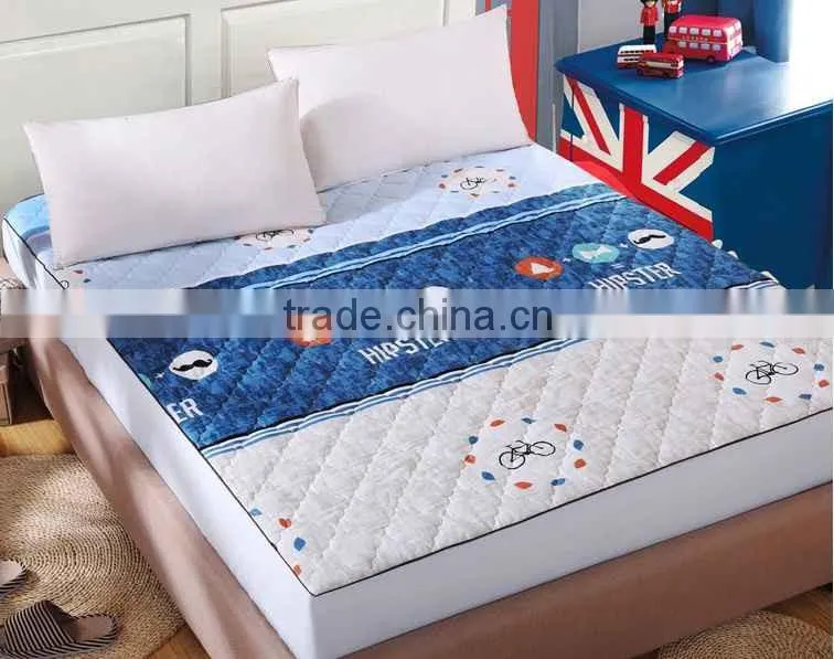 Sleep Well Thin Magnetic Felt Waterproof Mattress Pad