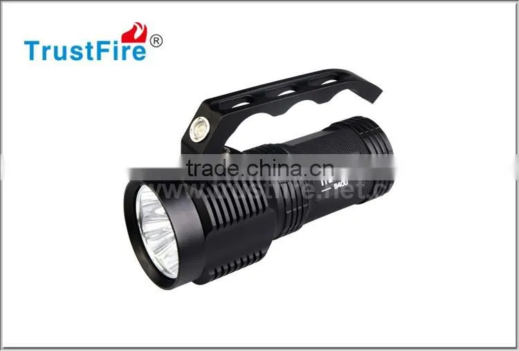 TrustFire S400 rechargeable super bright flashlight set with 18650 batteries and charger,TrustFire search flashlight with CE FCC