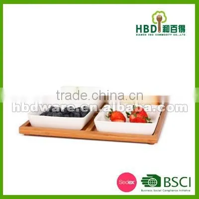 2016 new kitchen design round serving tray,ceramic plate,ceramic divided platter