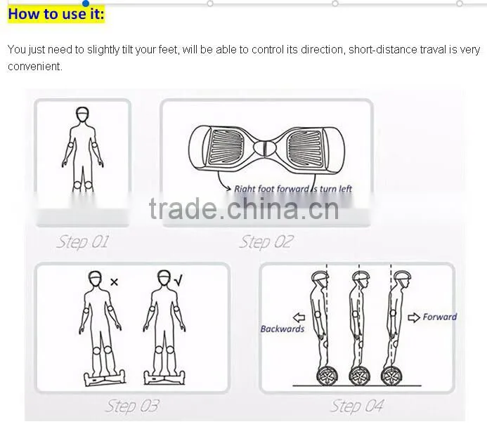 hot selling charge one hour can run 25KM Self Balance Mini Balance Car