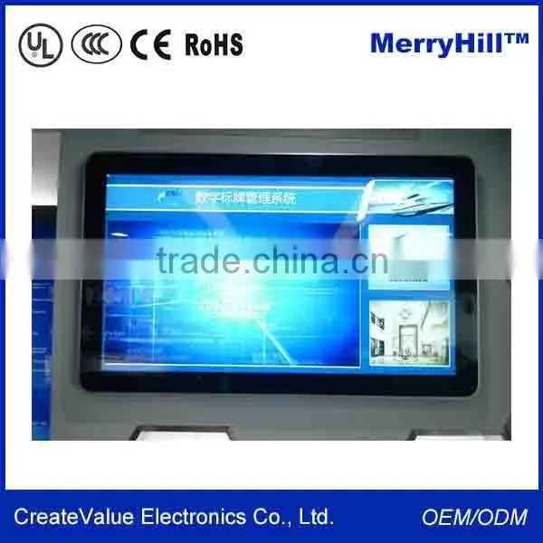 Fanless Mini Tablet OEM 15/ 17/ 19/ 22 inch Quad Core Android 4.2 All-In-One PC