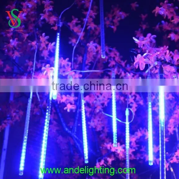 Fancy christmas falling star light special for tree decoration light