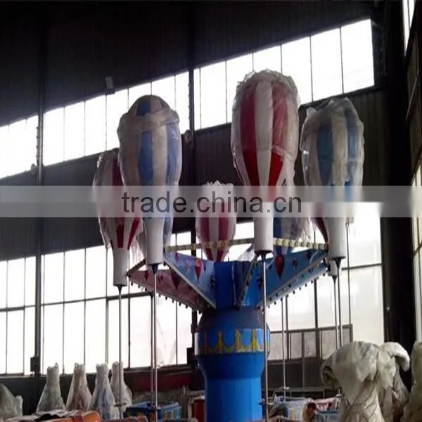 Outdoor Amusement park rotary and swing rides Samba balloon funfair equipment for kids