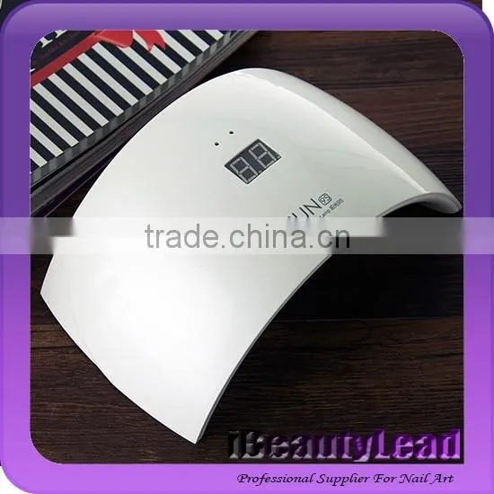 2016 new 24W UVLED nail lamp portable 24w led lamp sun9s led uv lamp 365+405nm