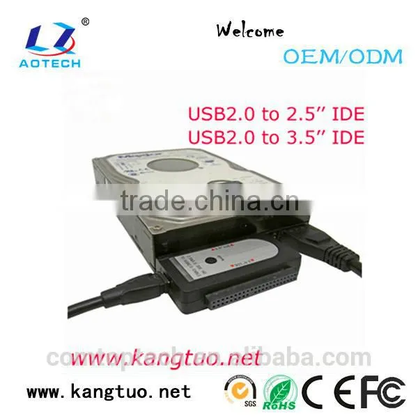 CE&FCC&ROHS 2.5''/3.5''IDE usb to sata ide adapter