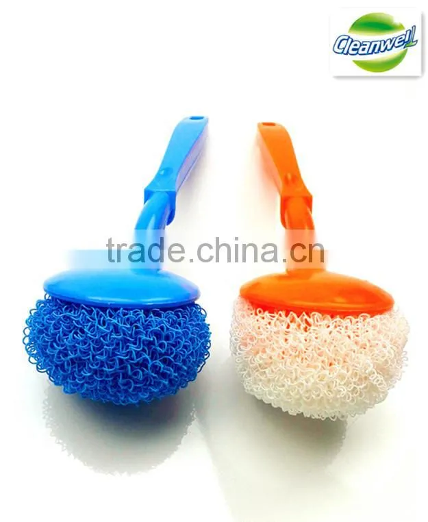 non-scratch plastic kitchen dish scourer scouring pad
