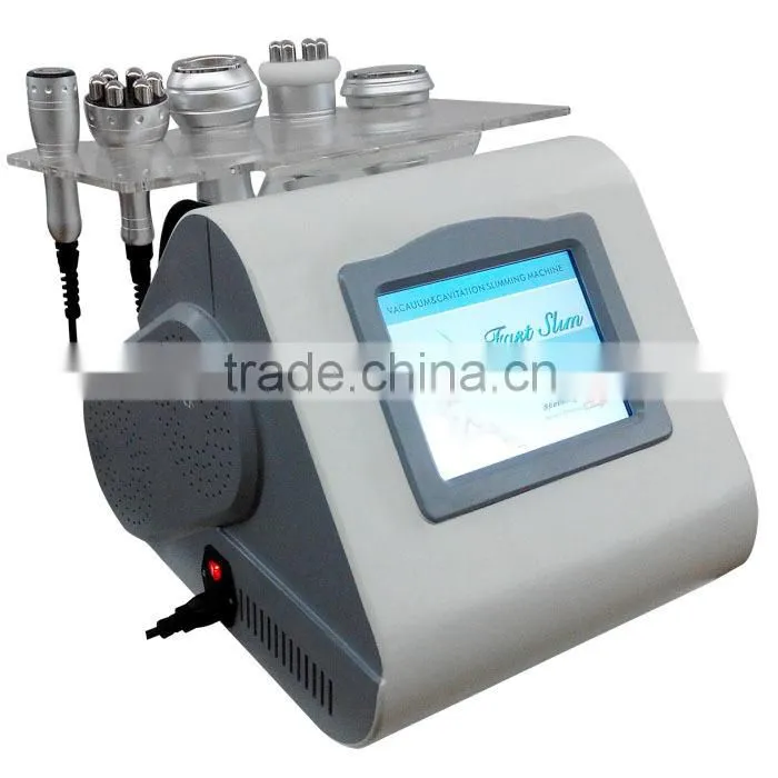 5 in 1 microcurrent rf vacuum ultrasonic cavitation machine for slimming