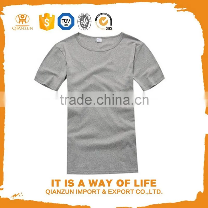 fashion wholesale custom cotton made men t shirt