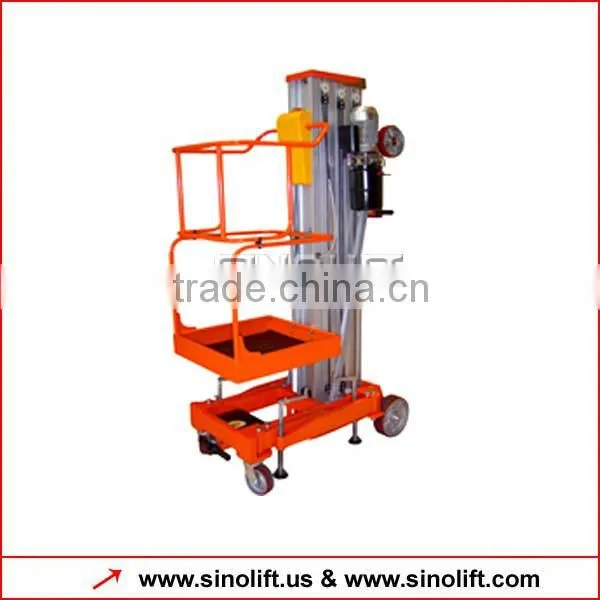 SGTWY Series Aluminum Mast Aerial Work Platform