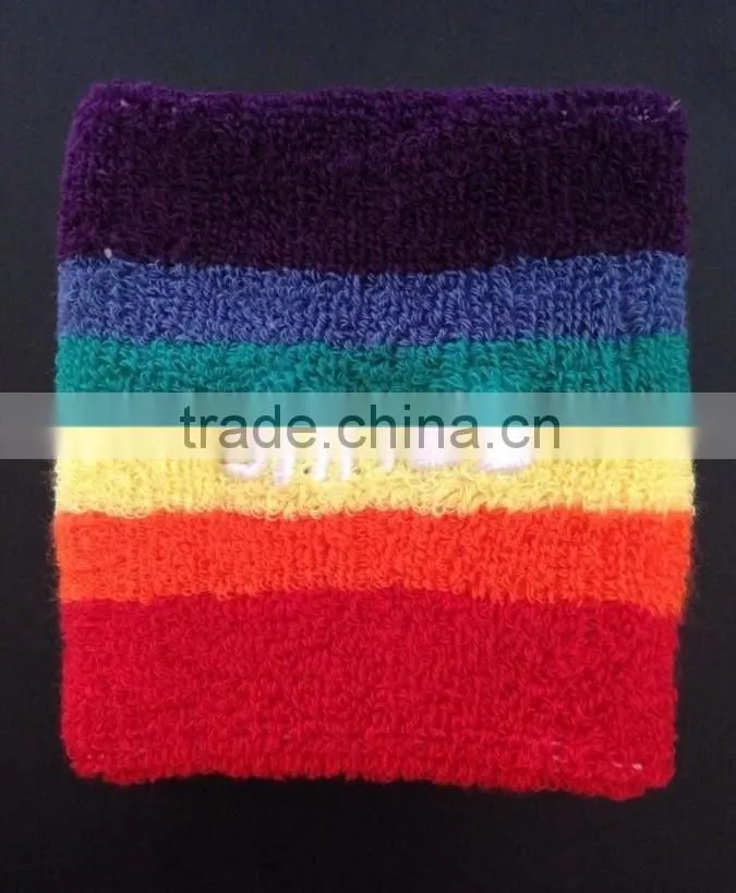 Cheap Custom Logo Cotton Sports Sweatband