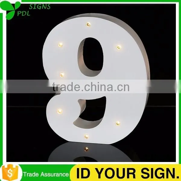 Best Quality Decorative Letter Lights Wooden