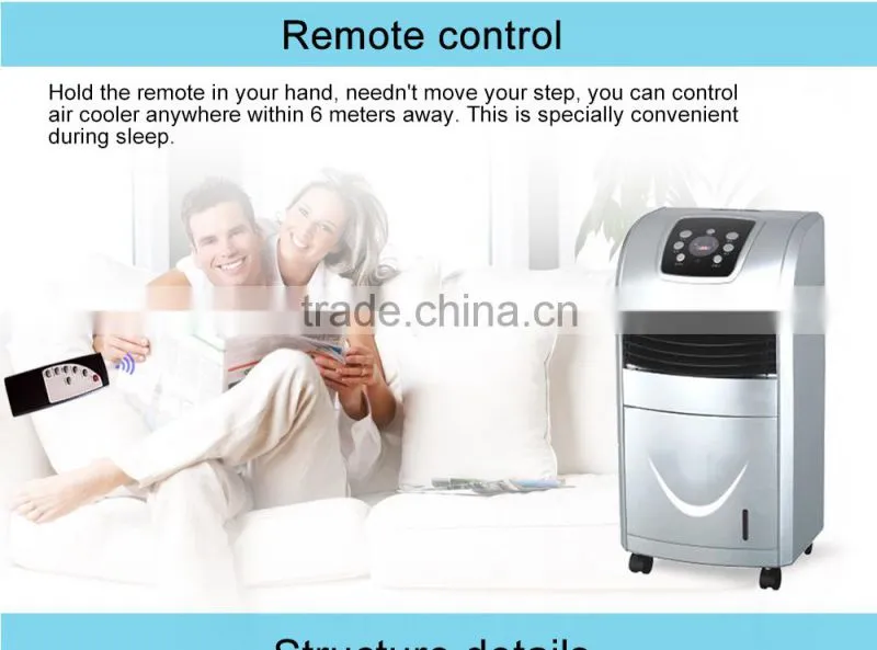 Portable Cooling Home Air Conditioner Fan With Timer