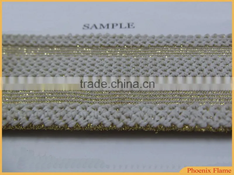 Elastic tape,lurex ribbon