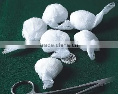 Sterile cotton gauze ball