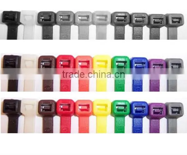 plastic tie lock wraps sizes,Self lock Nylon Cable ties