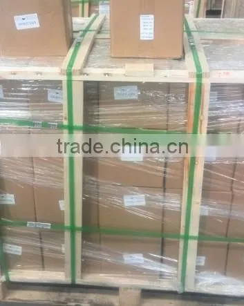 Flat head concrete screw with high-low thread blue ruspert plated