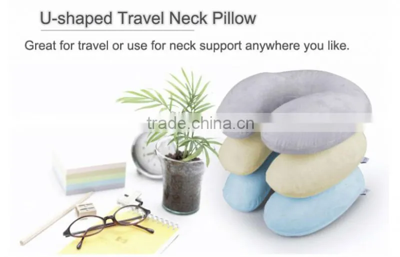 OEM wholesale newest product with soft felling u-pillow