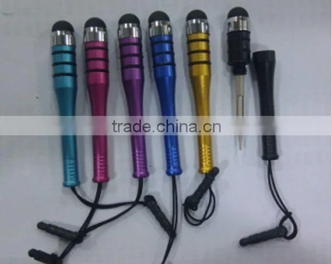 2012 Hot selling brand new mini touch screen stylus pen for smart phone