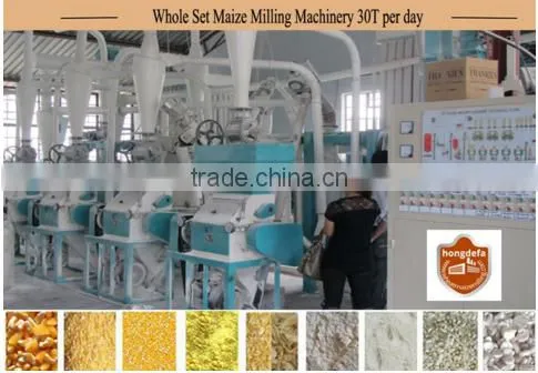 Product process corn mill maize flour making machine for sale