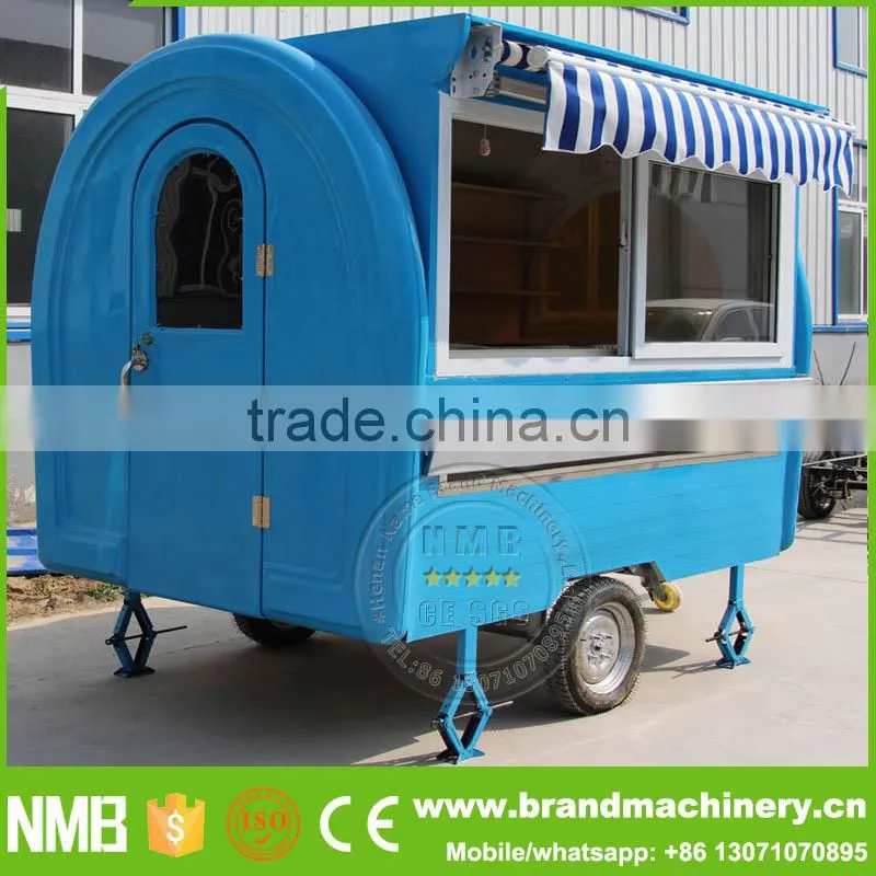 multi-purpose Mobile Food Kiosk Catering Trailer, Mexican Ice Cream Cart For Sale, Frozen Yogurt Trailer