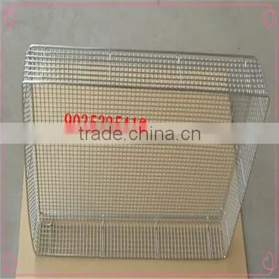 Medical 304 316 stainless steel disinfecting basket made in Anping