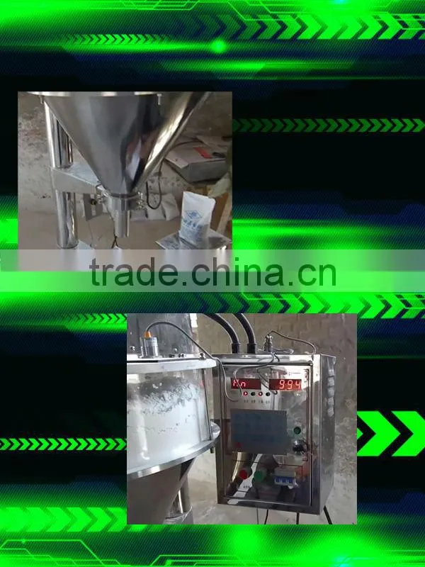 Automatic coffee powder dust removed packing machine with screw elevator line for coffee powder,milk filling and packing machine