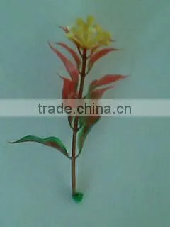 Mini Artificial colorful plastic aquarium plants