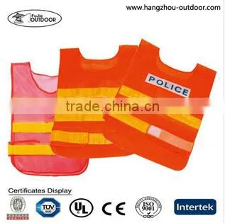 New arrival orange safety reflective vest