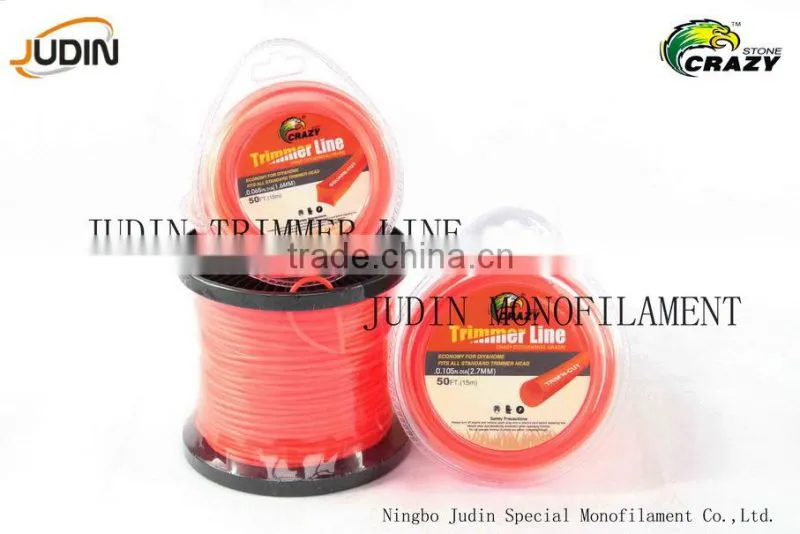 Nylon Cutter Line Spare Parts for Brush Cutters