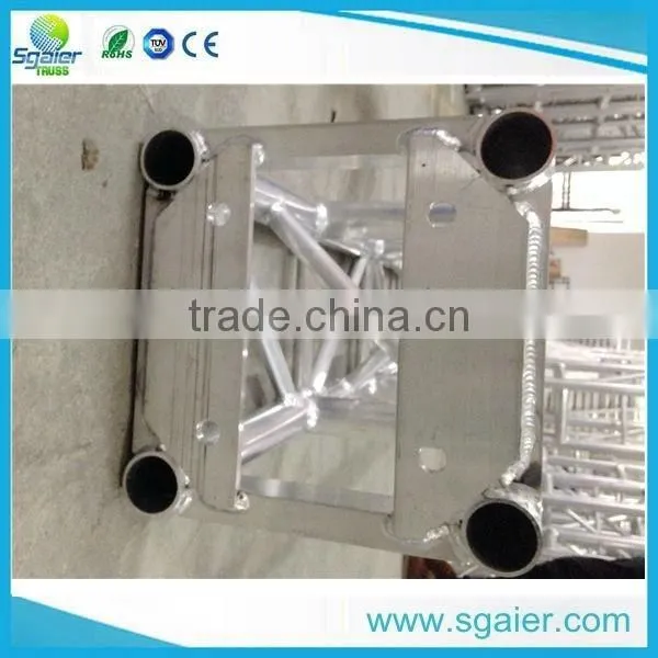 2017 cheap price 400 x 600mm bolt truss , square truss for car show booth