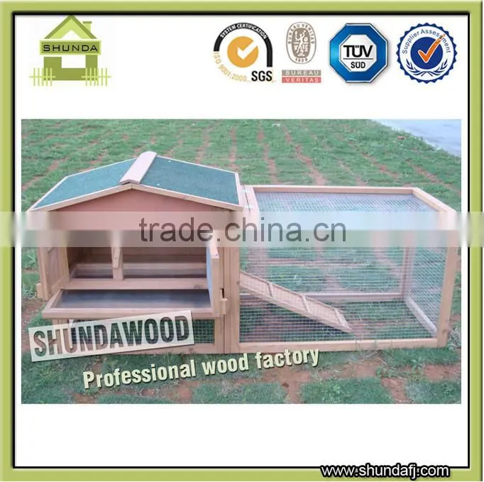 SDR015 Outdoor Wooden rabbit house rabbit hutch manufacturers