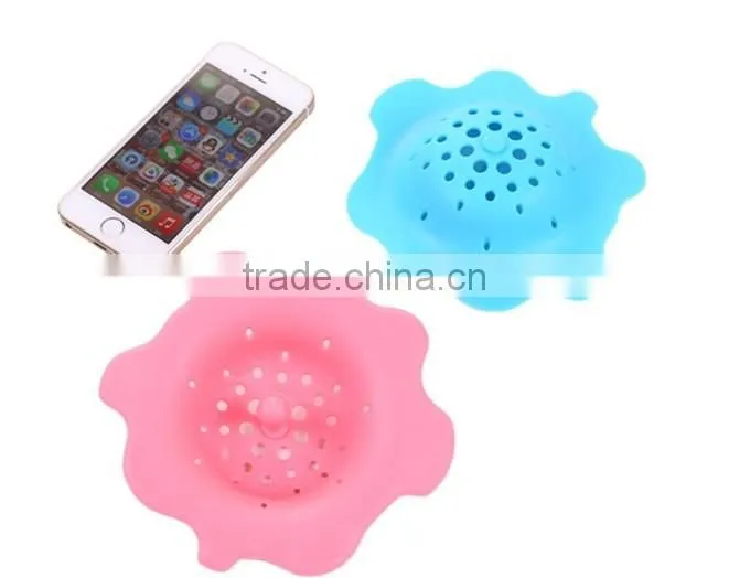 colorful kitchen silicone sink strainer