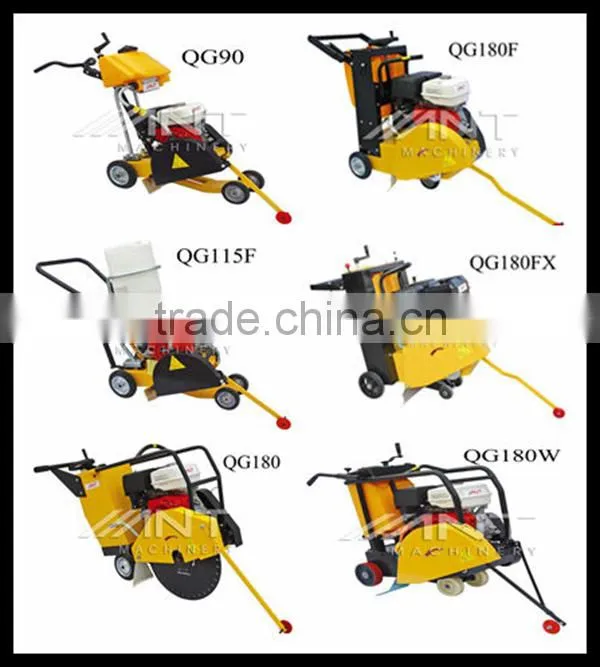 Honda gas construction asphalt road cutter QG90