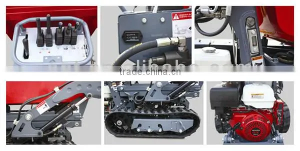 BY800 Chinese construction mini wheel loader engine power barrow with CE