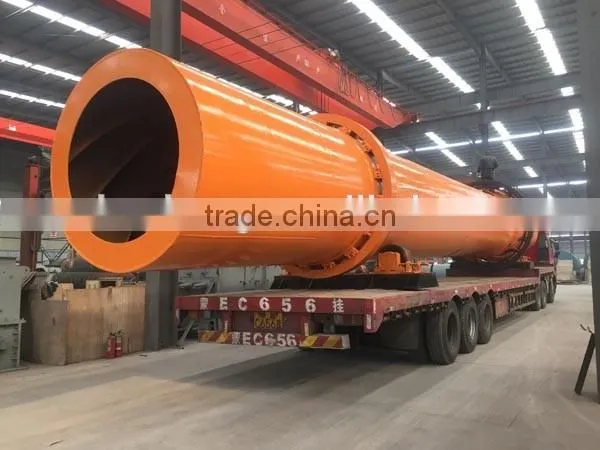 China industrial high temperature wood rotary drum dryer for sale