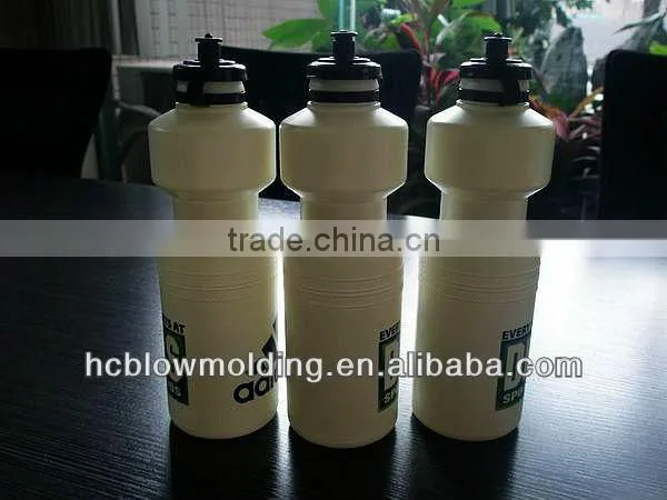 OEM Blow Molding plastic water bottle 750ml , PE sports kettle for kids Hui zhou factory