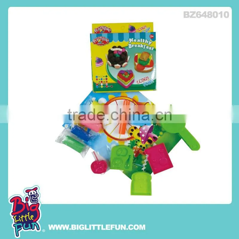 Kids dinosaur world play dough set toy