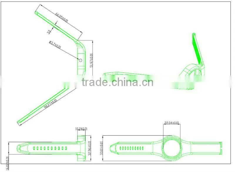 Colorful siliocne Ribbon watch bands