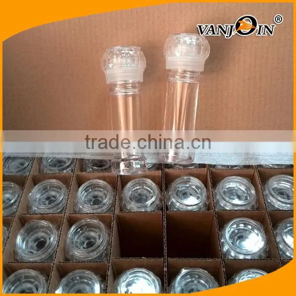 Glass Salt Mill and Pepper Grinder Set