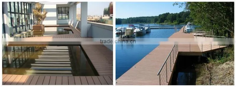 pe wpc decking floor wpc floor