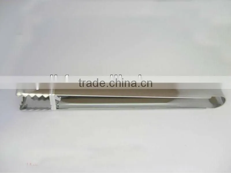 HF 269 stainless steel tongs for fish, metal kitchen tongs
