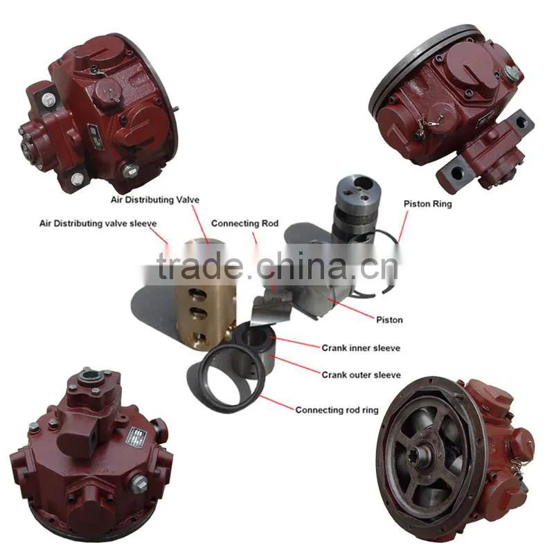 Anti-explosion Air Pneumatic Brake Windlass Winch