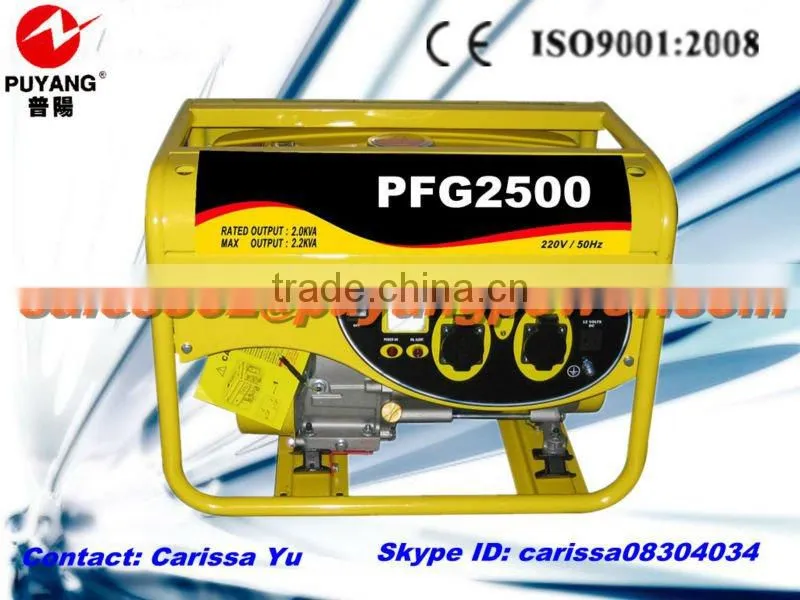 Spark Plug started Gasoline generator 2000W