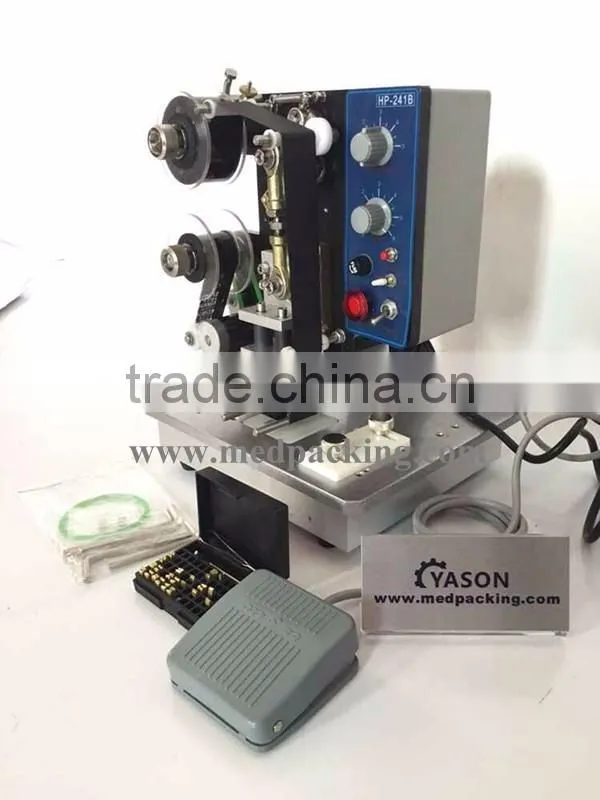 Electric Ribbon Coding Printer date printer Machine