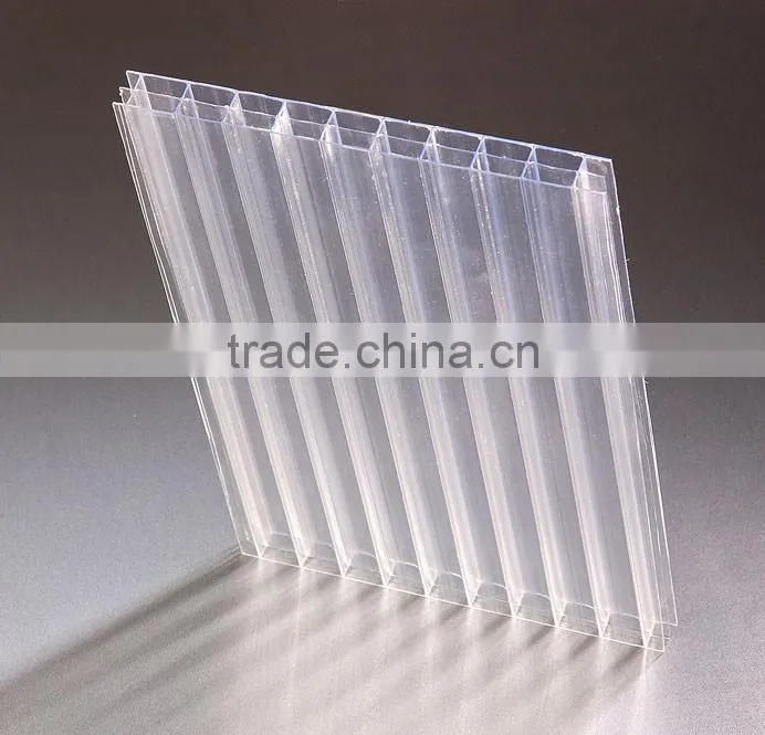 China Venlo polycarbonate sheet greenhouse with vegetable seeds